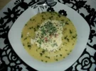 Feine Kartoffelsuppe mit Krabben in sahne - Rezept