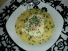 Feine Kartoffelsuppe mit Krabben in sahne - Rezept