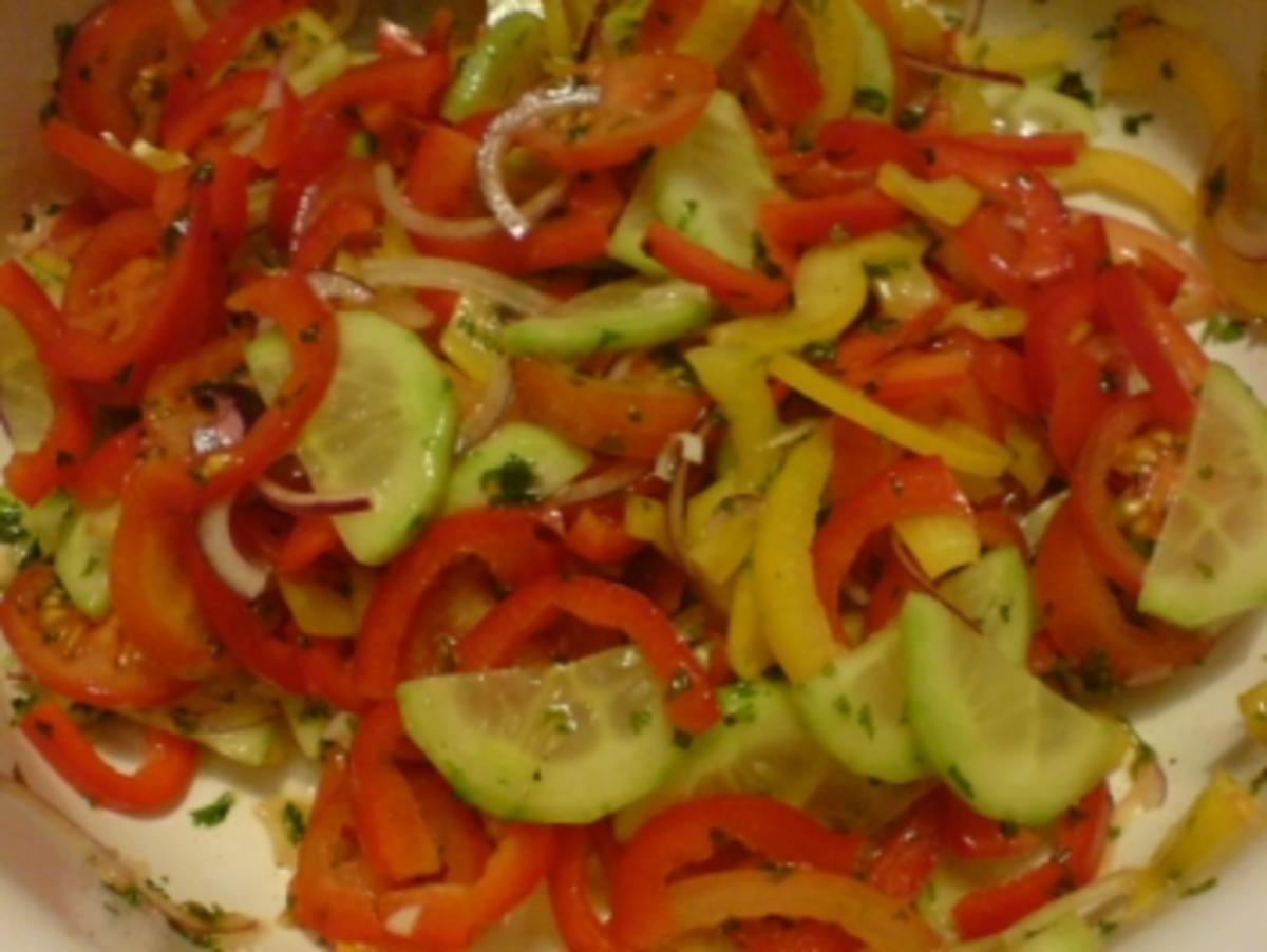Gurken-Paprika-Salat - Rezept - Bild Nr. 5