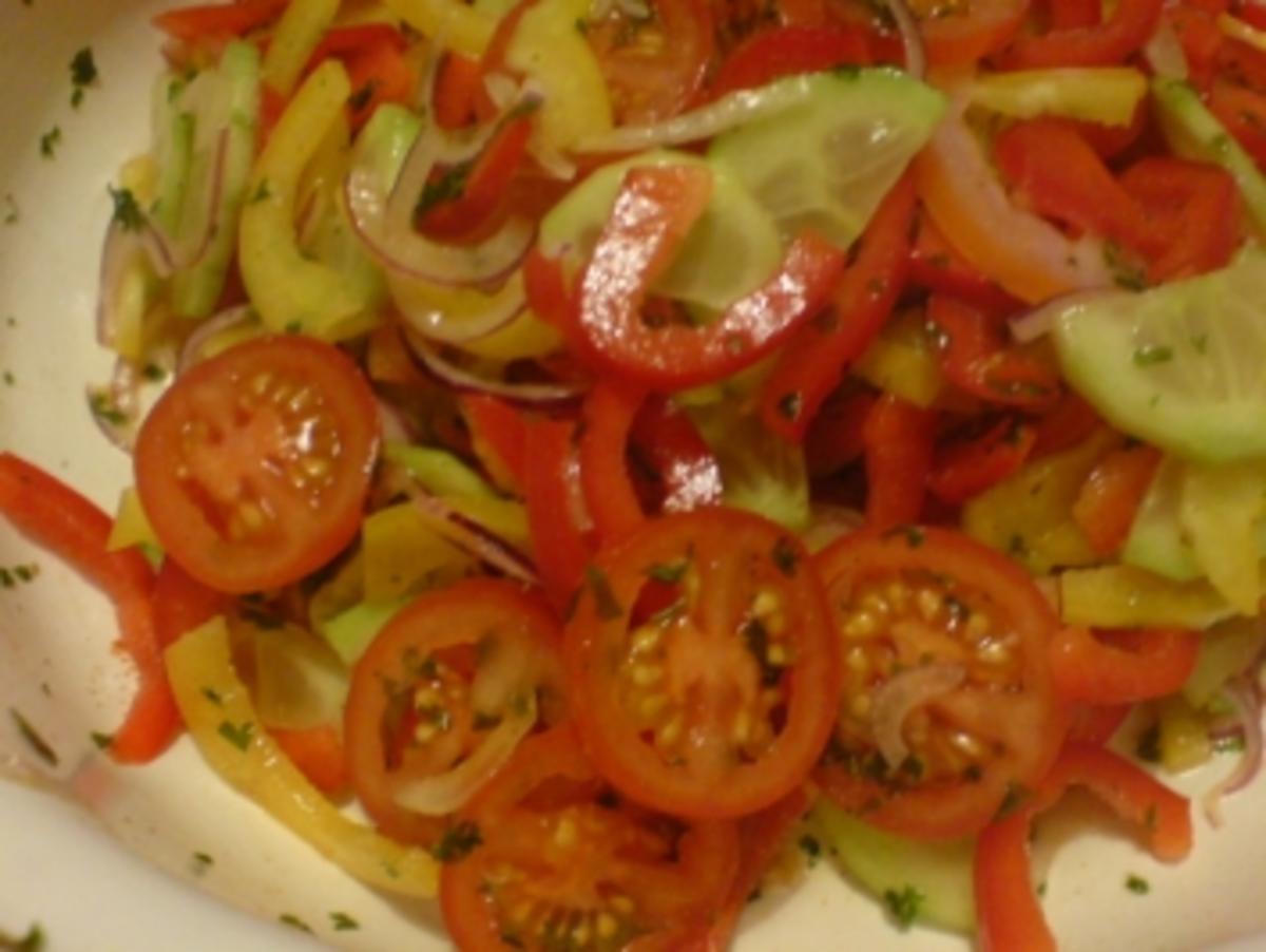 Gurken-Paprika-Salat - Rezept - Bild Nr. 6