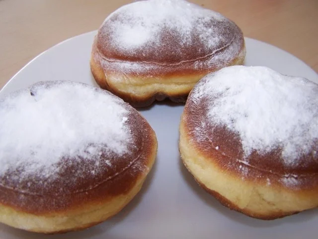 Faschingskrapfen oder Berliner - Rezept