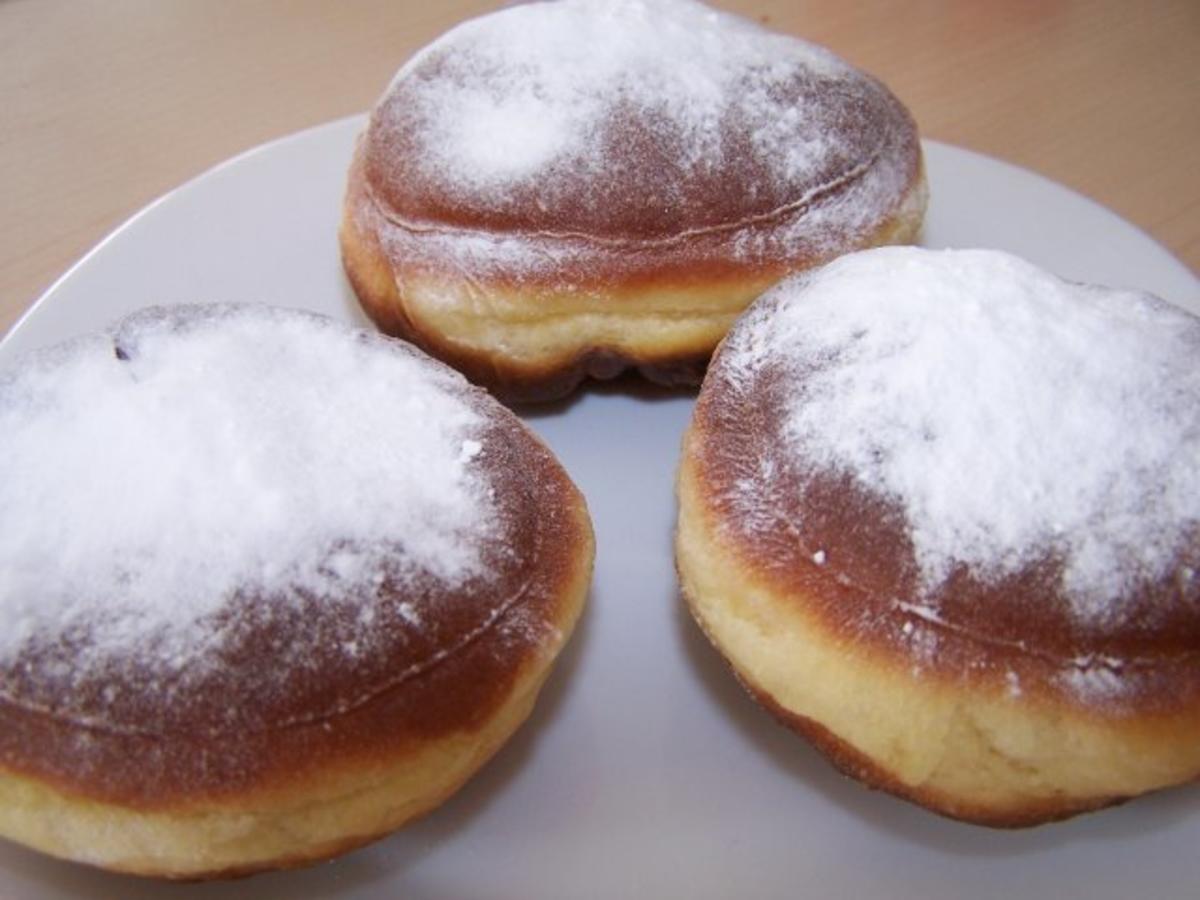 Bilder für Faschingskrapfen oder Berliner - Rezept