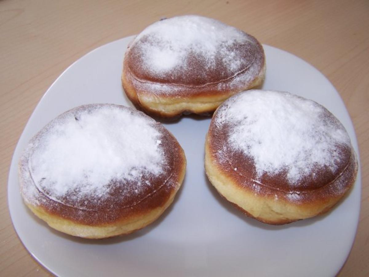 Faschingskrapfen oder Berliner - Rezept - Bild Nr. 2