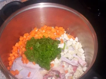 Hühnersuppentopf - Rezept