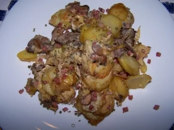 Deftige Kartoffelpfanne - Rezept