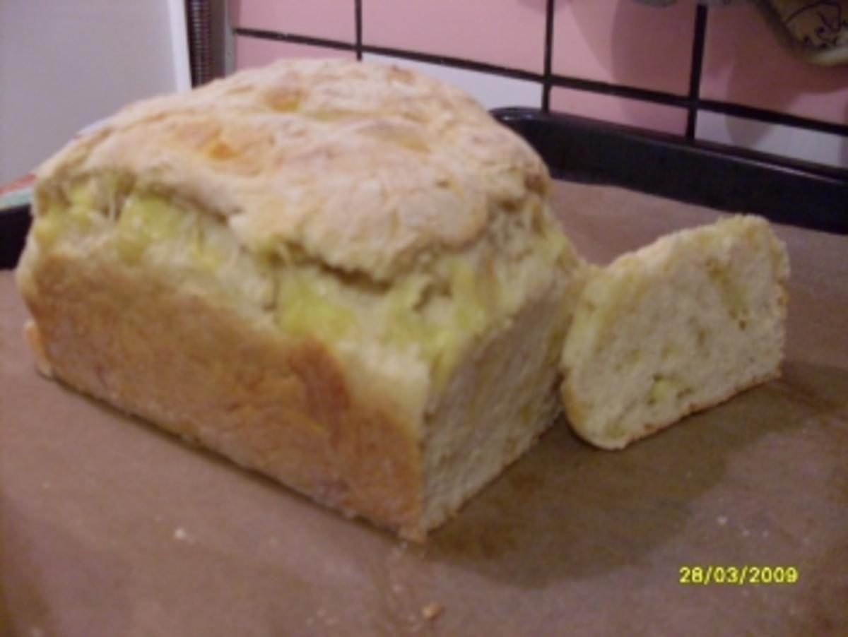 30min Brot mit Käse - Rezept