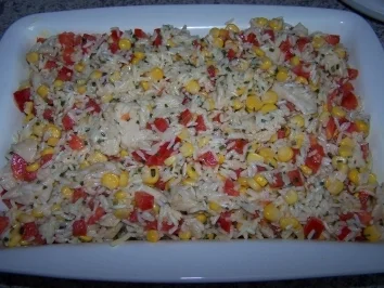 Rezept: Scharfer Reisauflauf Bild Nr. 6 Scharfer Reisauflauf - Rezept - Bild Nr. 6