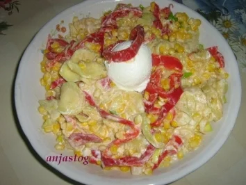 Rezept: Zucchini Salat Bild Nr. 2 Zucchini Salat - Rezept - Bild Nr. 2