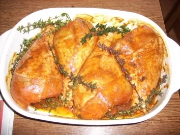 Gebratene Putenkeulen - Rezept