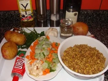 Suppe : -Meine Linsensuppe- - Rezept - Bild Nr. 3