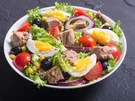Capriciosa Salat mit Dressing - Rezept - Bild Nr. 2