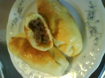 Türkische Teigtaschen mit Hackfleischfüllung - Rezept