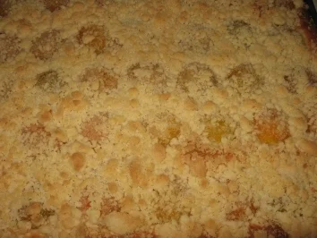 Aprikosenstreuselkuchen - Rezept