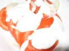 Sour Creme mit z.B. Tomaten - Rezept