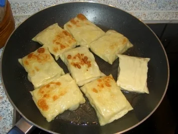 Überbackene Maultaschen mit Ananas - Rezept