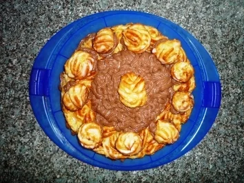 Rezept: Windbeutel Sahne Torte Windbeutel Sahne Torte - Rezept