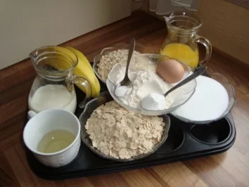 *Kleingebäck - Blitzschnelle Bananenmuffins - Rezept - Bild Nr. 2