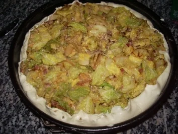 Rezept: Wirsingtorte Wirsingtorte - Rezept