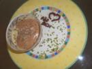 Toblerone-Mousse mit einem Hauch Weinbrand - Rezept