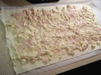 Pikantes Gebäck: Schinken-Schneckerl - Rezept