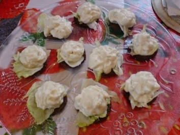 Trauben-Canapes - Rezept