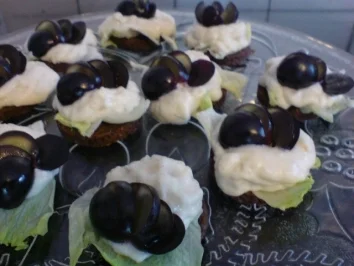 Trauben-Canapes - Rezept
