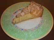 Apfelkuchen mit Mandelcreme - Rezept