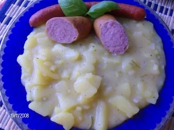 Rezept: Saures Kartoffelgemüse Saures Kartoffelgemüse - Rezept