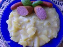 Saures Kartoffelgemüse - Rezept