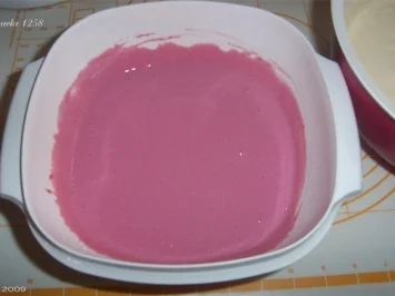 Marmorierter Käse-Himbeer-Kuchen - Rezept