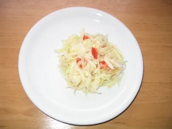 Papayasalat, grüner aus Kohlrabi - Rezept