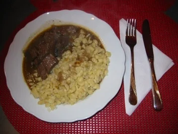 Hirschgoulasch - Rezept