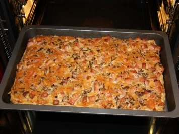 Rezept: Blätterteig pikant: Tessiner Käsekuchen Blätterteig pikant: Tessiner Käsekuchen - Rezept