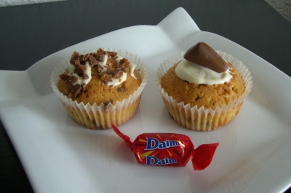 Daim-Eierlikör-Muffins - Rezept