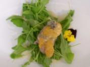Schweinefilet an Mango mit Blauschimmelkäse überbacken - Rezept