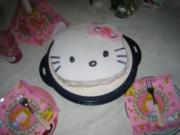 Hello Kitty Torte - Rezept