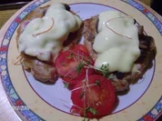 Minutensteaks gut bedeckt. - Rezept