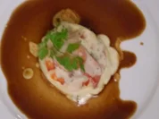 Gefüllte Wachtel mit Hummer an Wurzelpüree - Rezept