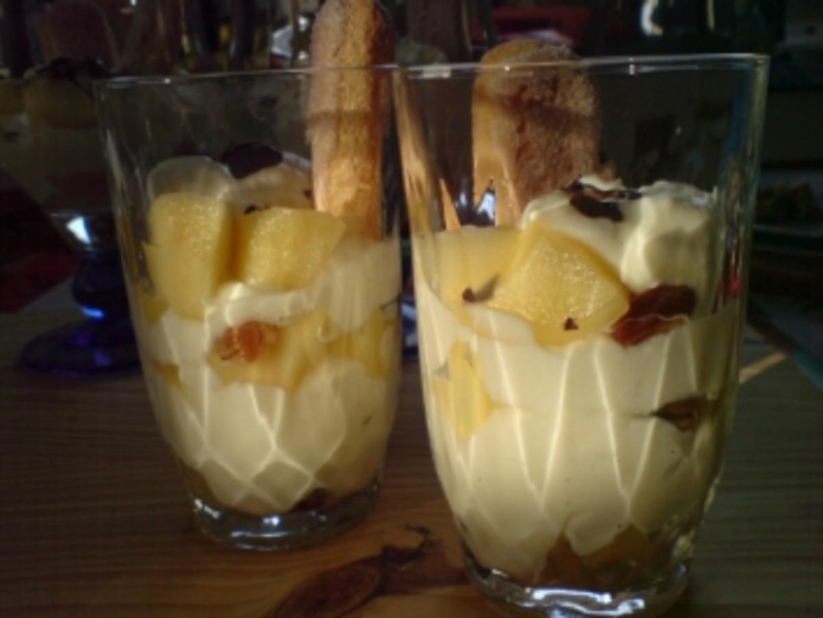 Apfel-Vanille-Dessert - Rezept mit Bild - kochbar.de
