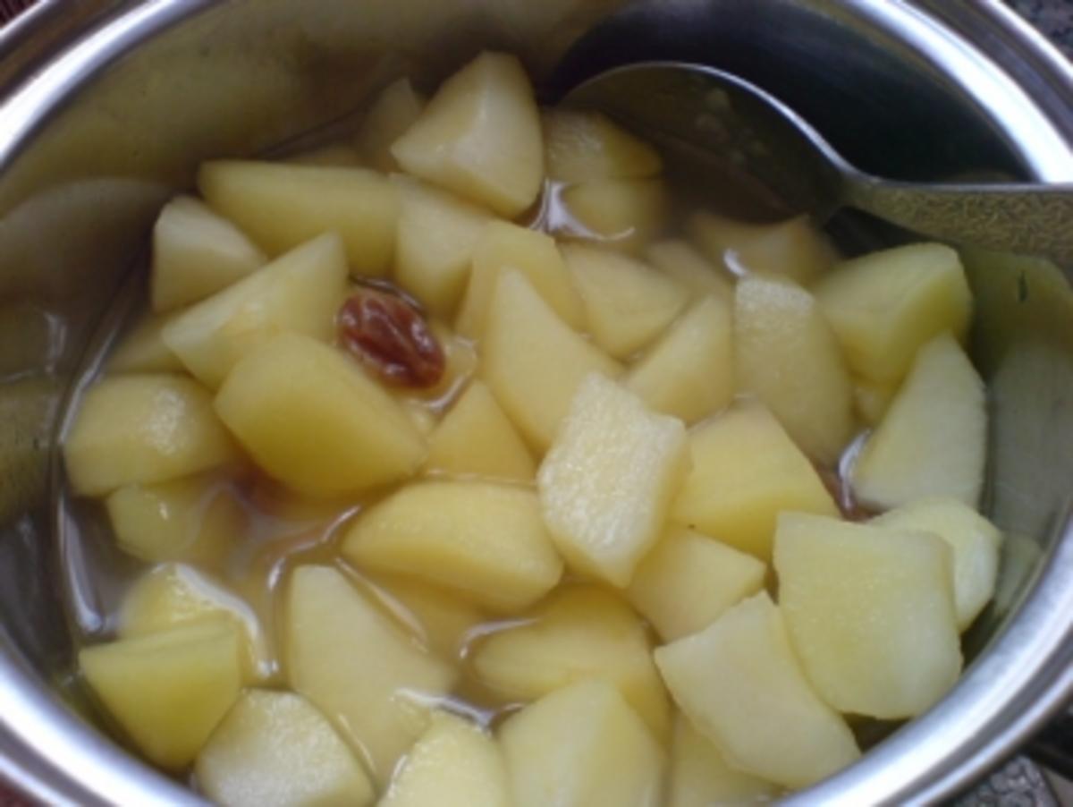 Apfel-Vanille-Schichtspeise - Rezept