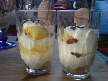 Apfel-Vanille-Schichtspeise - Rezept