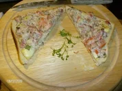 Champignonfüllung bettet sich - Rezept