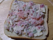 Champignonfüllung bettet sich - Rezept