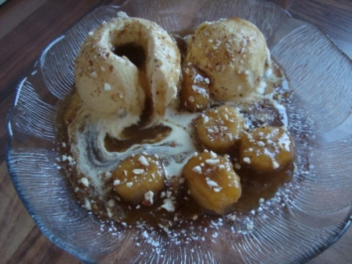 *Dessert - Karamelbananen "Kahlúa" - Rezept