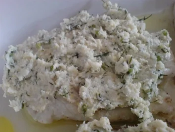 Rezept: Seelachs mit Meerrettichkruste Seelachs mit Meerrettichkruste - Rezept