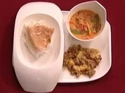 Asiatische Variation - Tofu-Bananen-Ananas-Gericht (Kerstin Landsmann) - Rezept