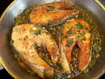 lachssteak ala  dang - Rezept