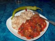 Hackbällchen-Chili - Rezept