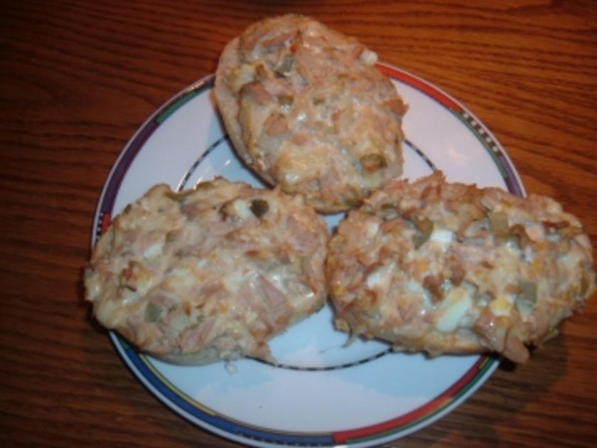 Überbackene Thunfischbrötchen - einfach - von dorsi63