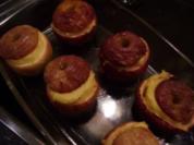 Creme brulee im Bratapfel - Rezept